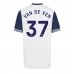 Tanie Strój piłkarski Tottenham Hotspur Micky van de Ven #37 Koszulka Podstawowej 2024-25 Krótkie Rękawy
